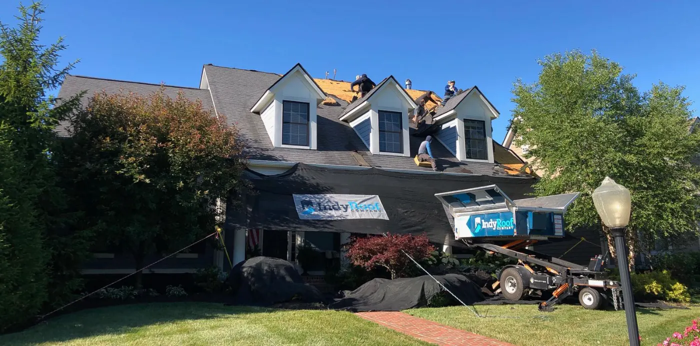 Commercial roof inspection documented in Batesville